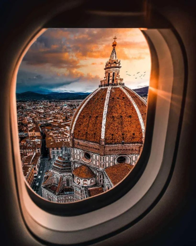 Tuscan-dream-vacations-Florence air view