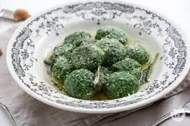 Gnudi dumplings