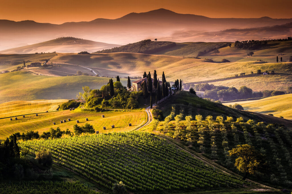 7-day Tuscany Itinerary: countryside