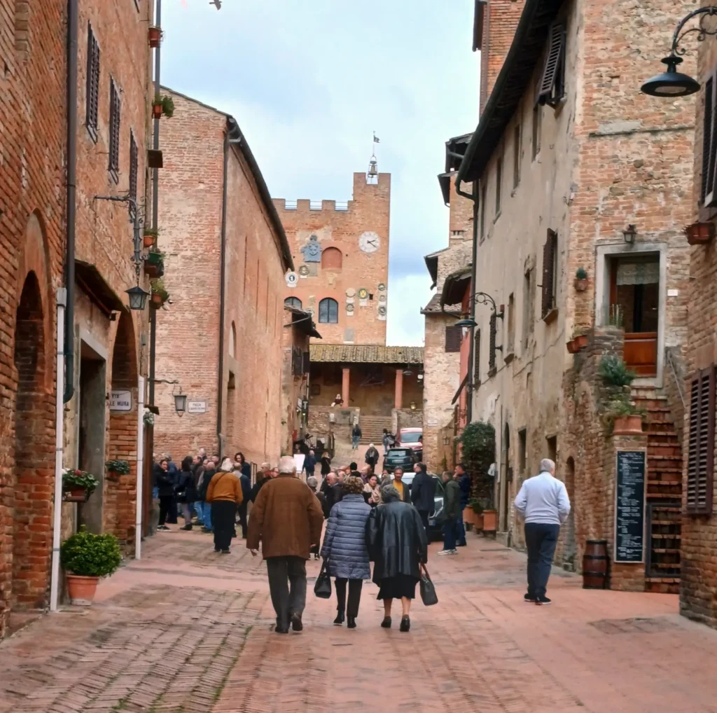 Certaldo main street