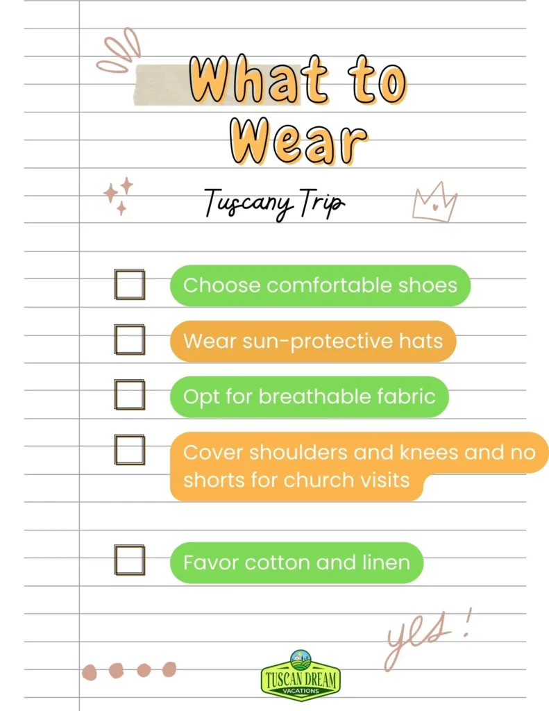 what to wear in Italy