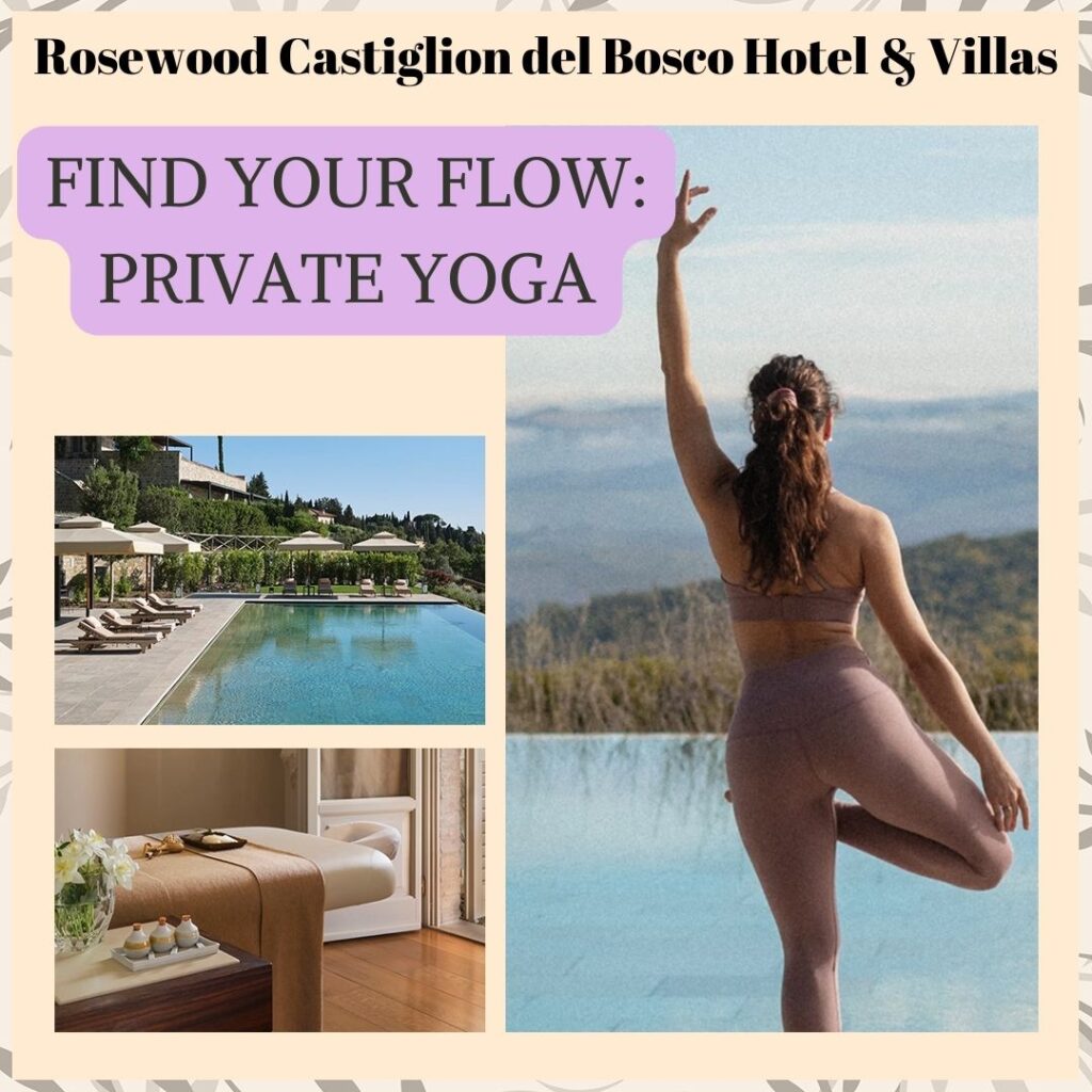 Castiglion del Bosco Private Yoga Classes